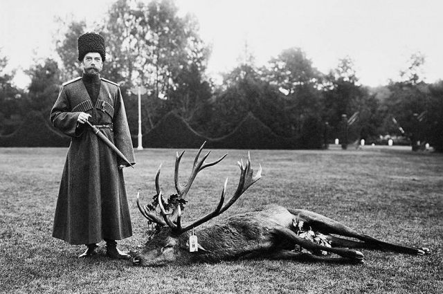 Nikolai II Bialowieza metsas 1897